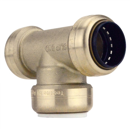 Apollo 1 in. CTS x 1 in. CTS x 1 in. IPS Brass Push-To-Connect Slip Tee FSBT11IPS1